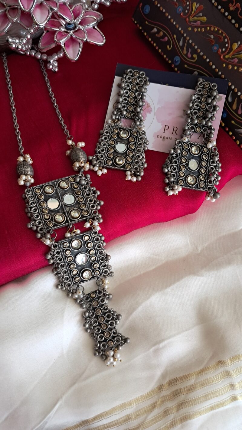 RADHA Mirror Necklace - Image 2