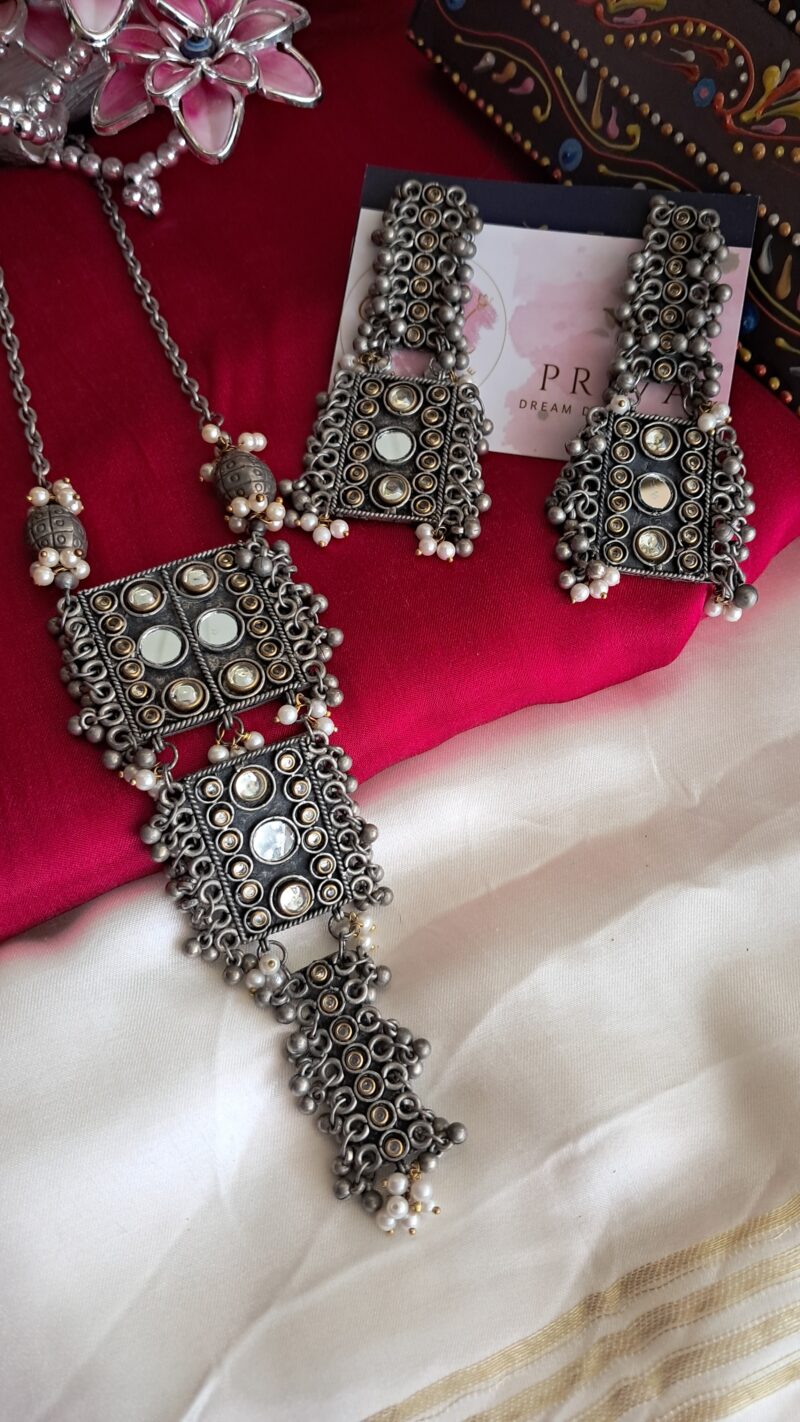 RADHA Mirror Necklace - Image 3