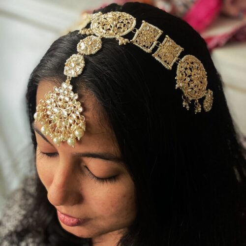 PEARL AND POLKI MATHA PATTI