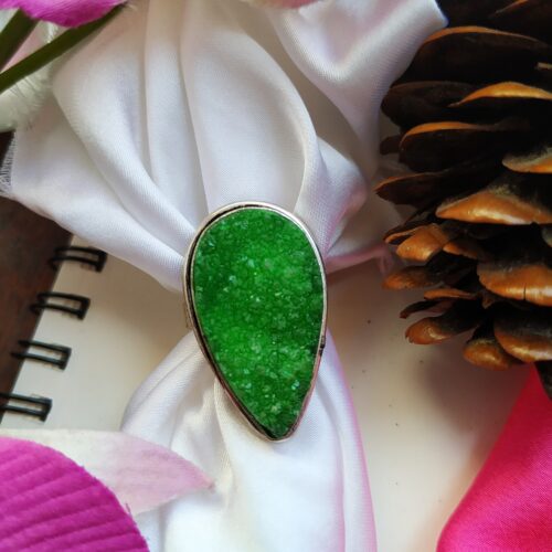 Stone Ring- GREEN