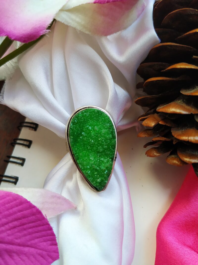 Stone Ring- GREEN