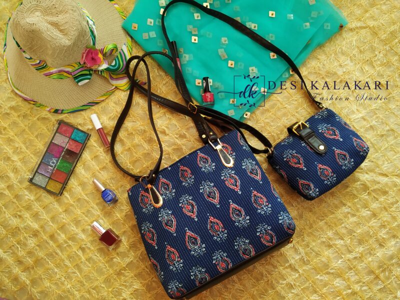 BLUE STRIPES COMBO BAGS