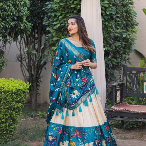 NAVRATRI SPECIAL - SKY BLUE