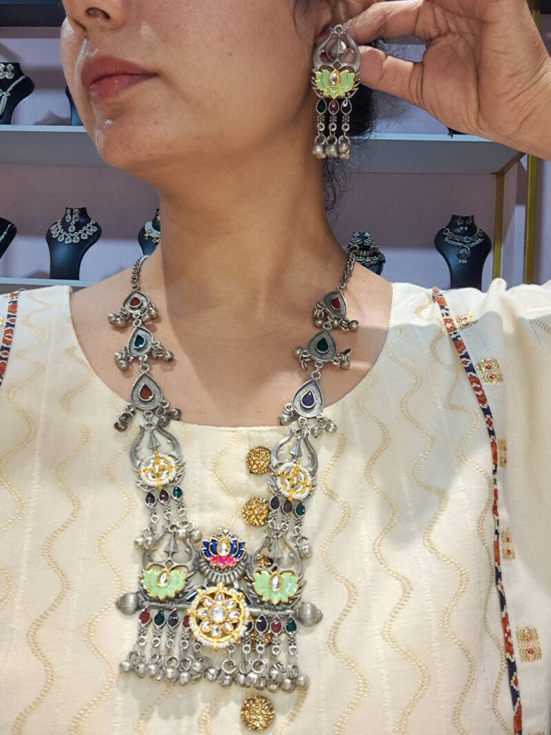 KIYA pachhi kundan NECKLACE - Image 4