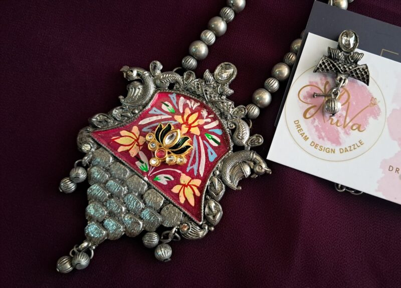 HARITI pachi kundan NECKLACE