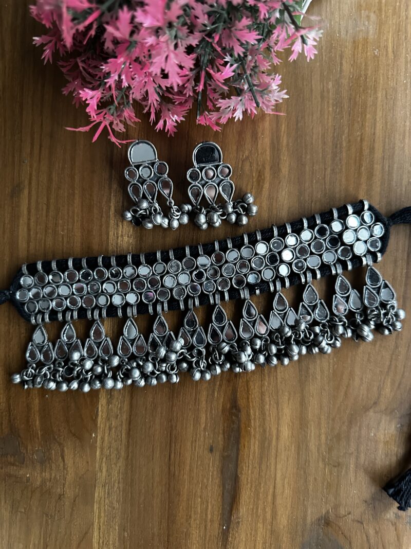 PRERNA OXIDISED NECKLACE