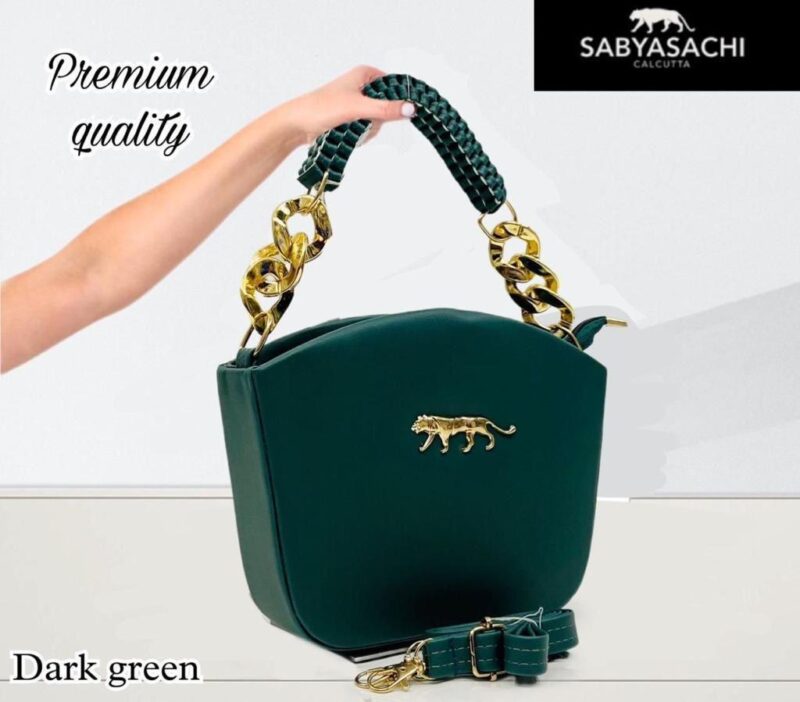 SABYASACHI GREEN- PINK