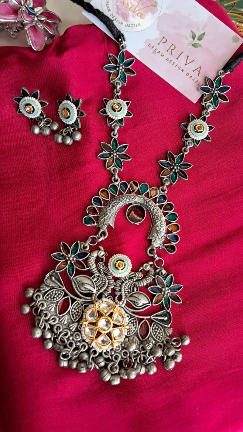 NIRADHYA pachhi kundan Necklace - Image 2