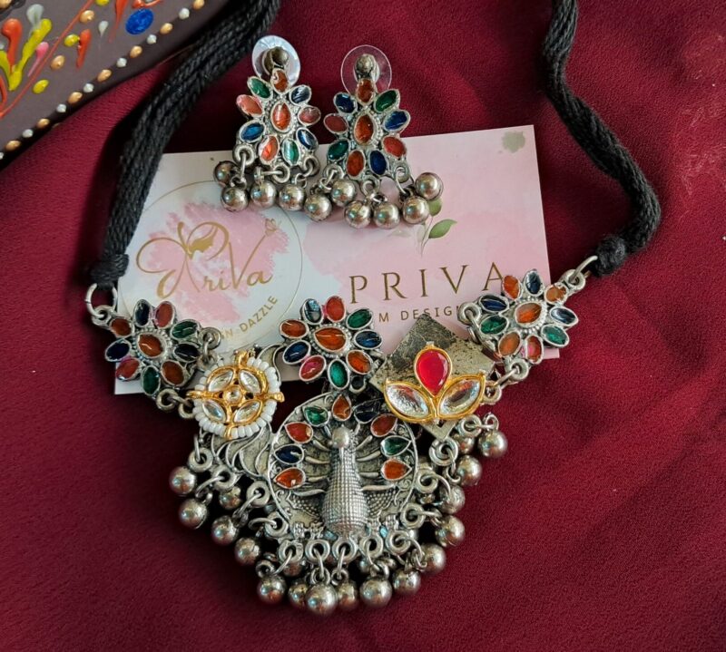 Hei pachi kundan NECKLACE