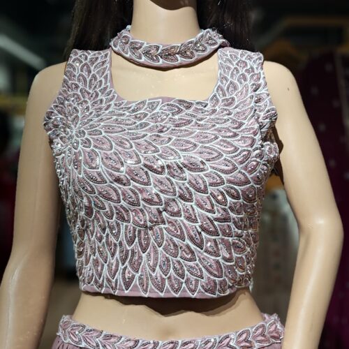 Lahenga choli pink