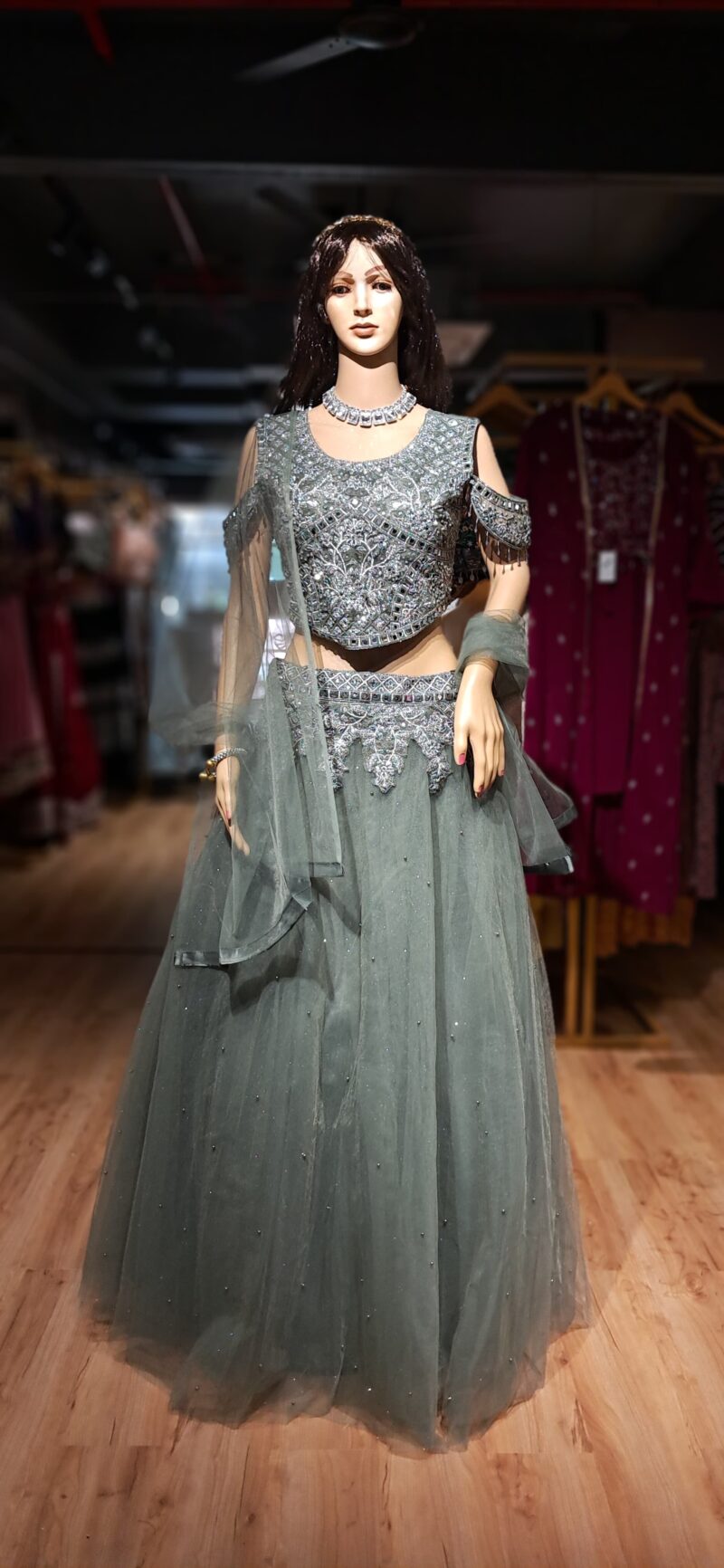 Lahenga choli Green - Image 3