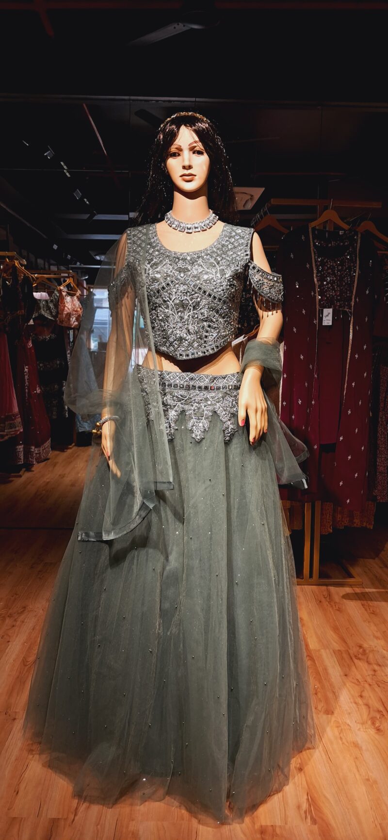 Lahenga choli Green - Image 2