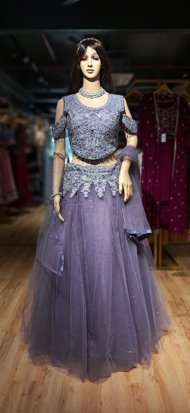 Lahenga choli PURPLE - Image 2