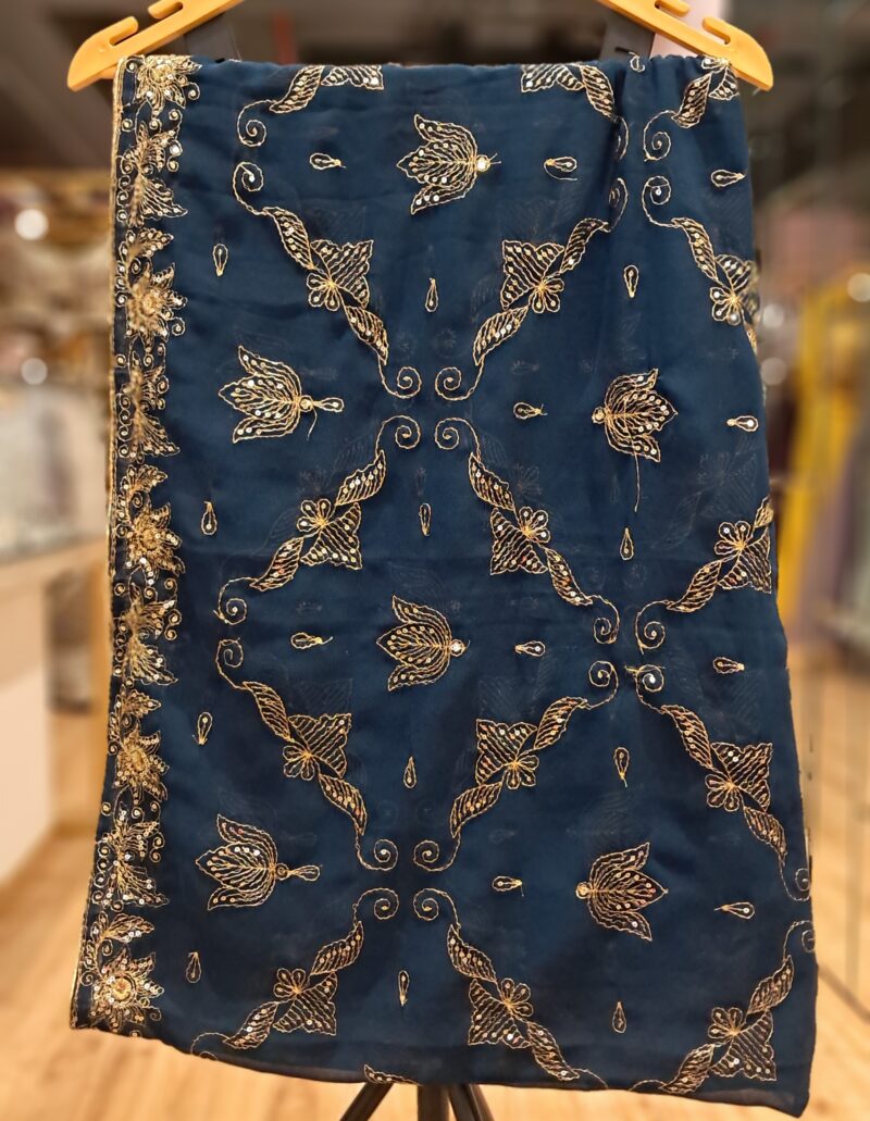 VINTAGE DUPATTA - BLUE