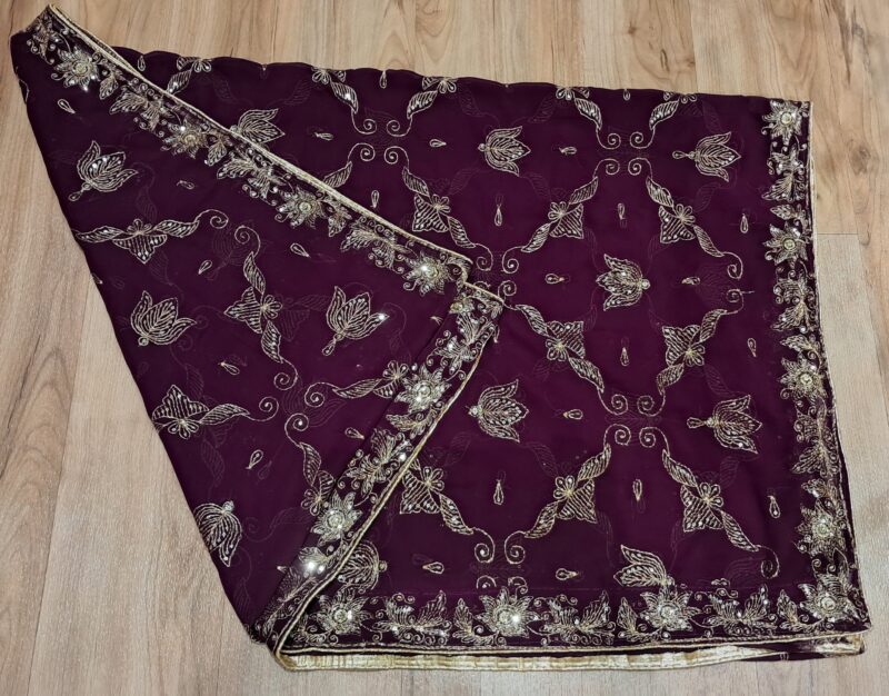 VINTAGE DUPATTA WINE - Image 3