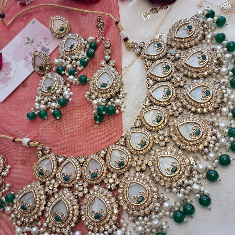 Aahana PAKISTANI BRIDAL NECKLACE - Image 3