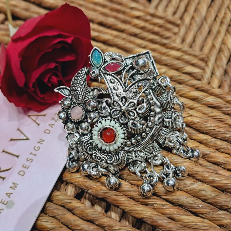 Neeva OXIDISED ring