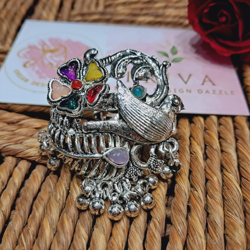 Manika OXIDISED ring