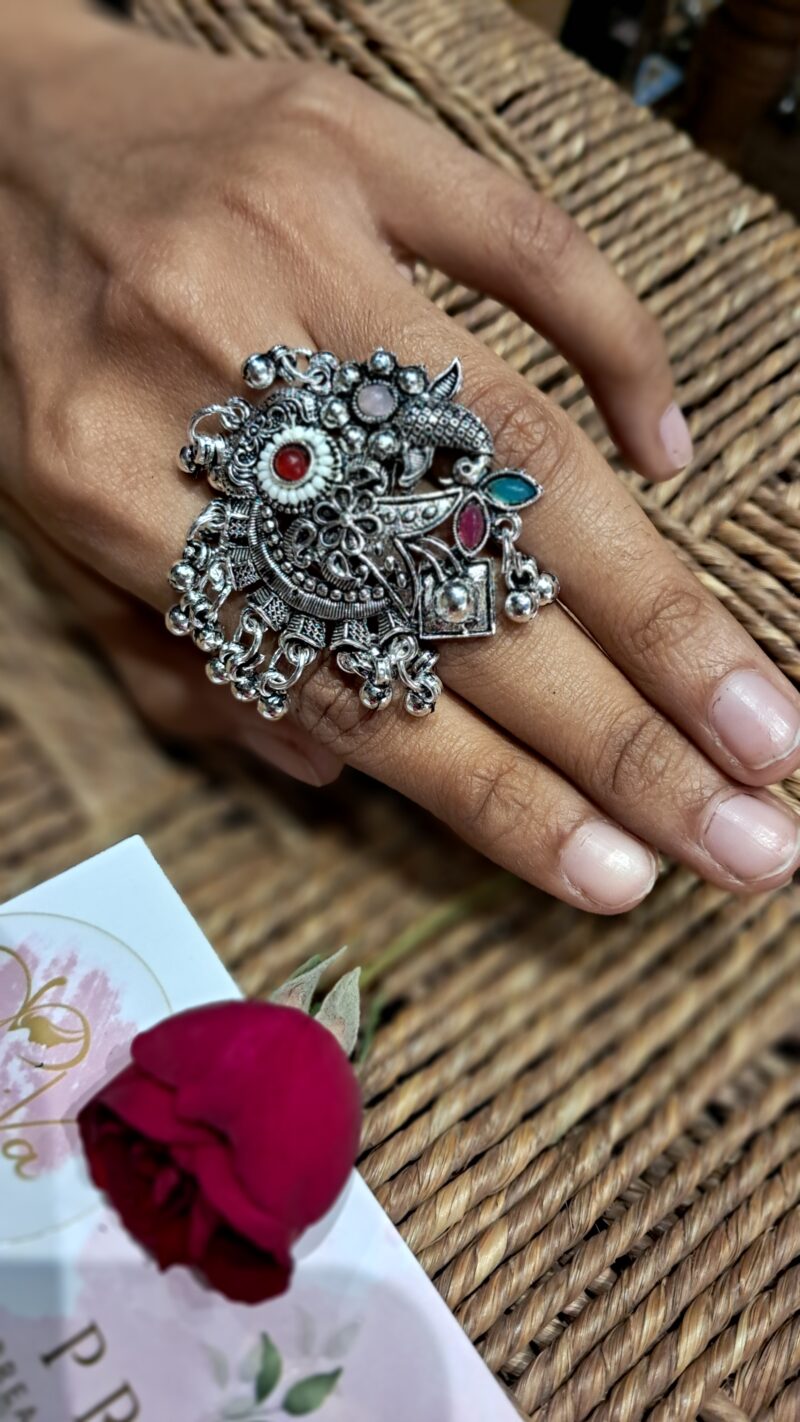Neeva OXIDISED ring - Image 2