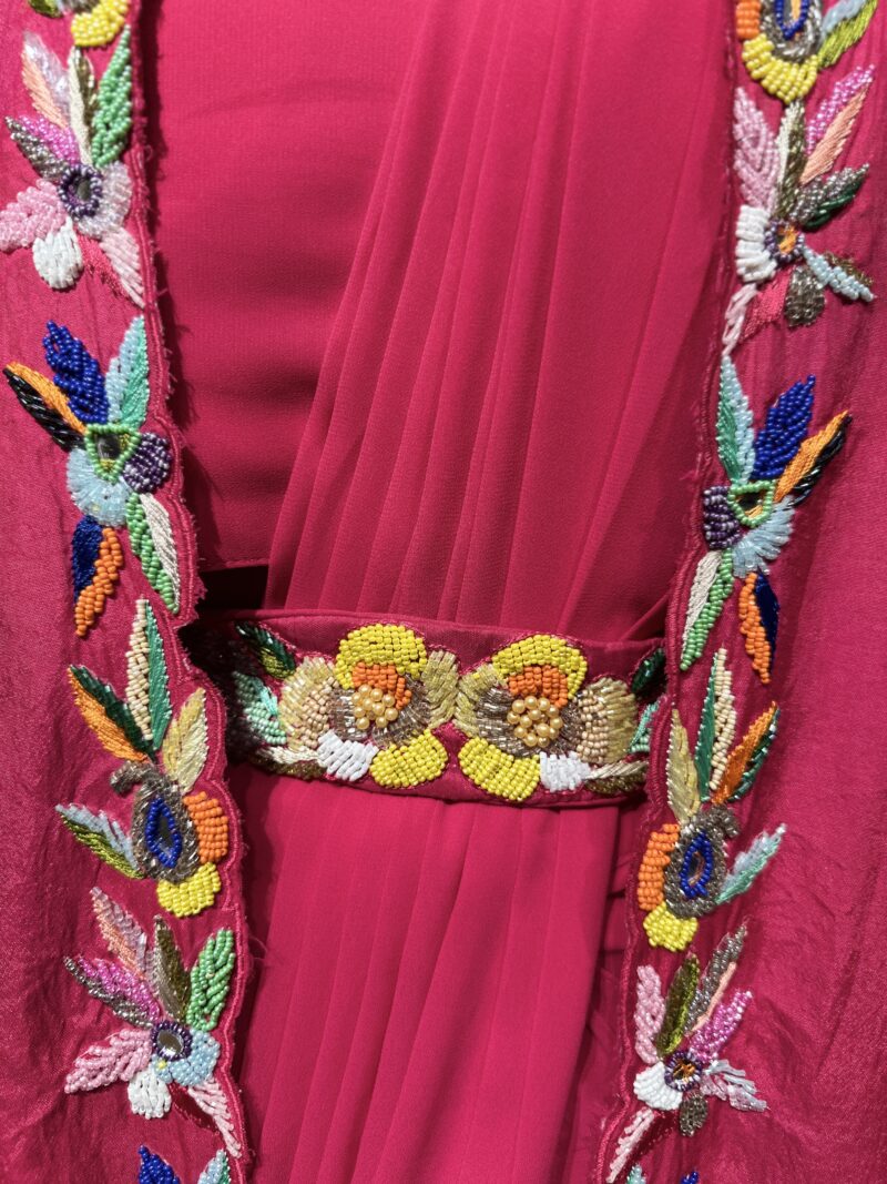 Indo western saree - Image 4