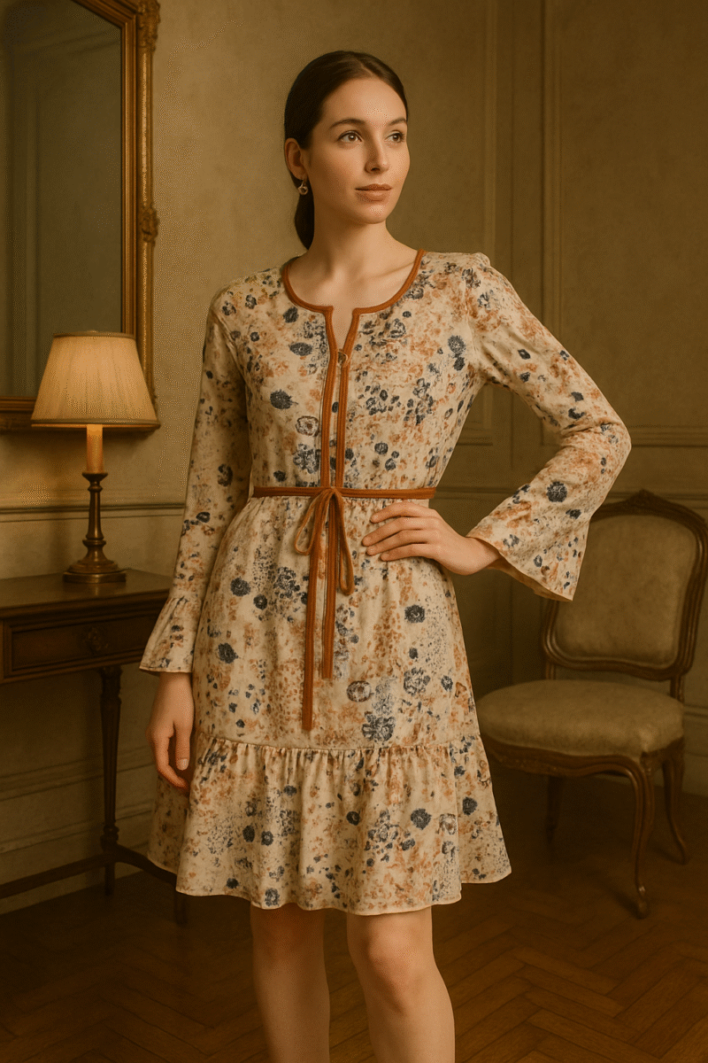 Brown  Of Nature Dress