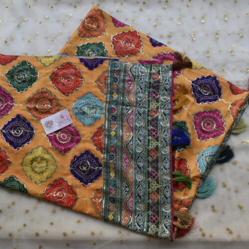 VINTAGE SILK DUPATTA-2