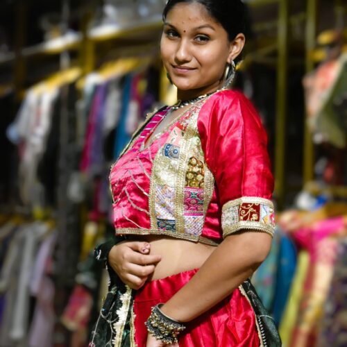 PINK VINTAGE CHANIYACHOLI
